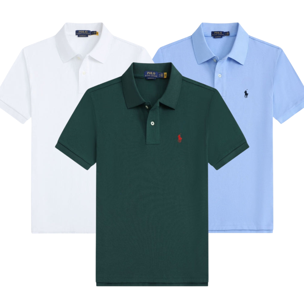 [Achetez-en 1, obtenez-en 3] Polo classique de luxe