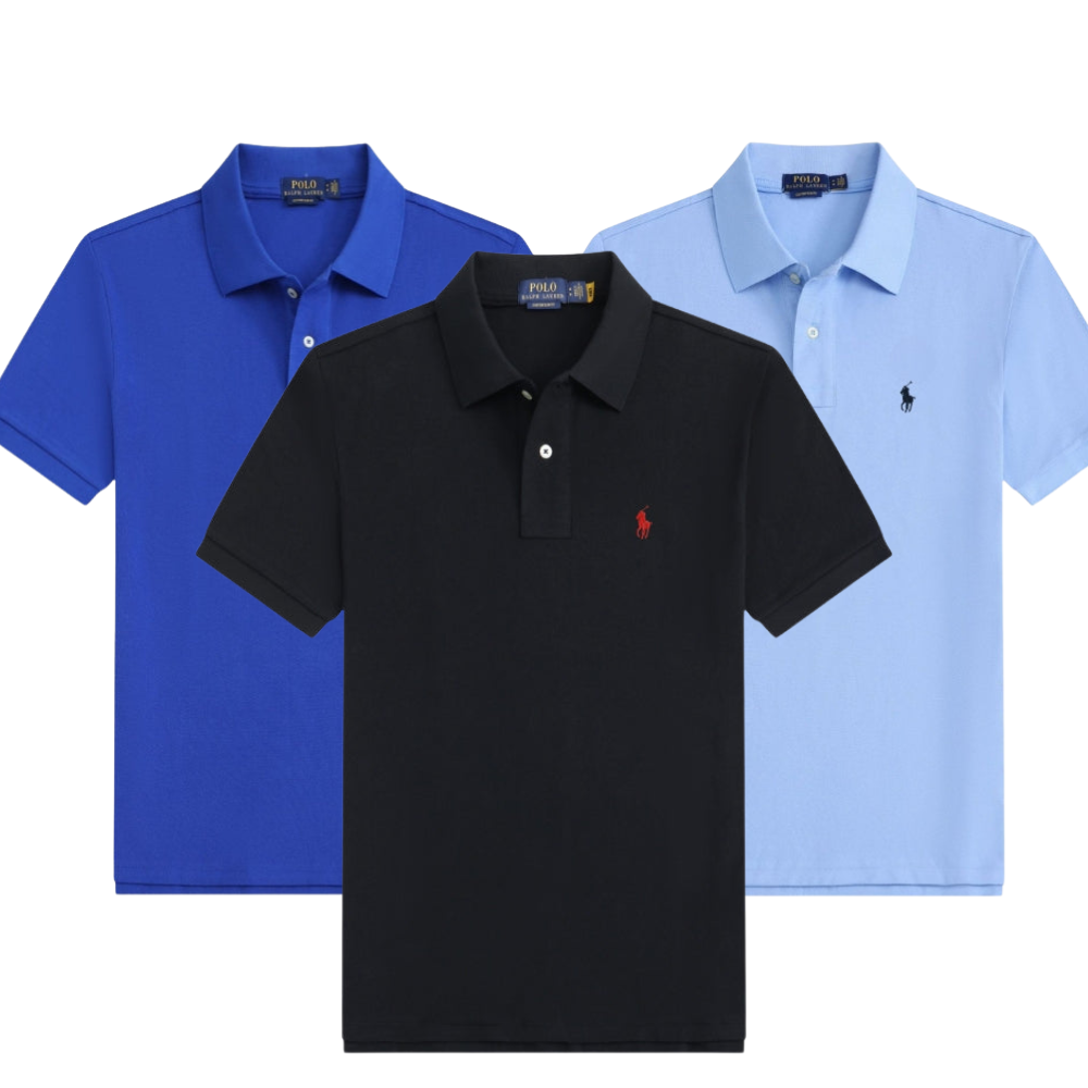 [Achetez-en 1, obtenez-en 3] Polo classique de luxe